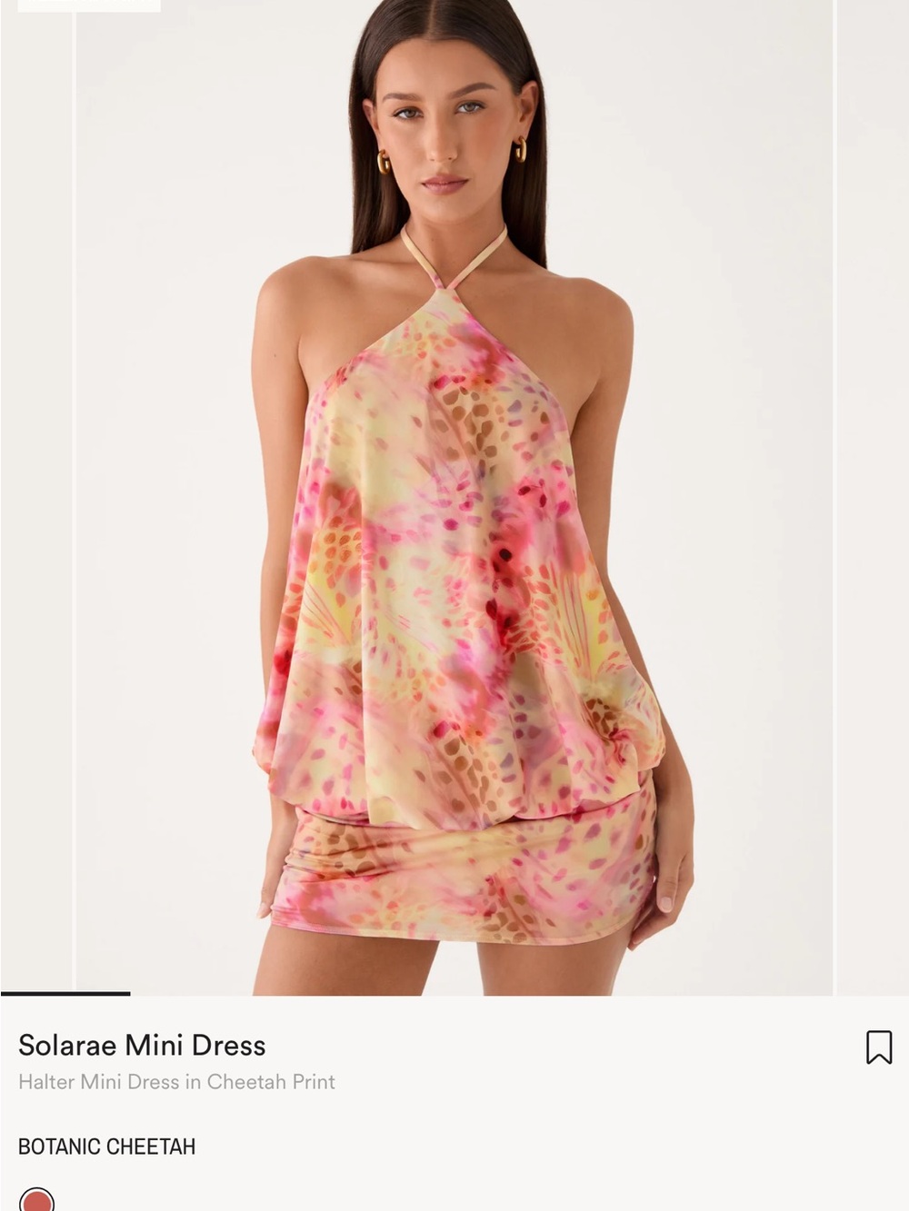 Pepper Mayo Solarae Mini Dress